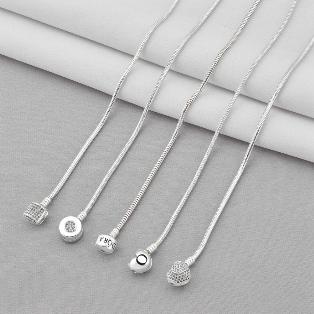 Pulseira Life Coração Cravejado 2.4MM