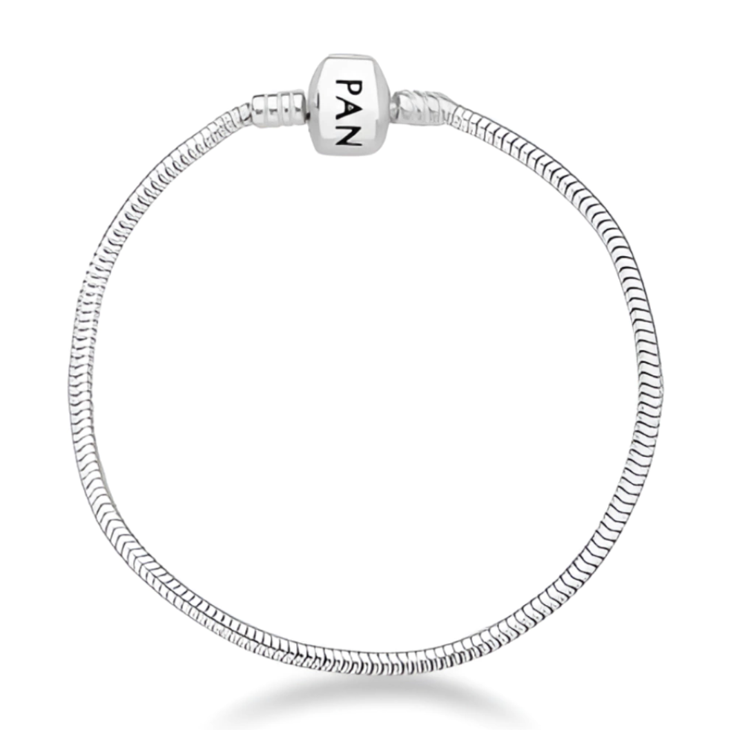 Pulseira Life Quadrada Liso 2.4MM