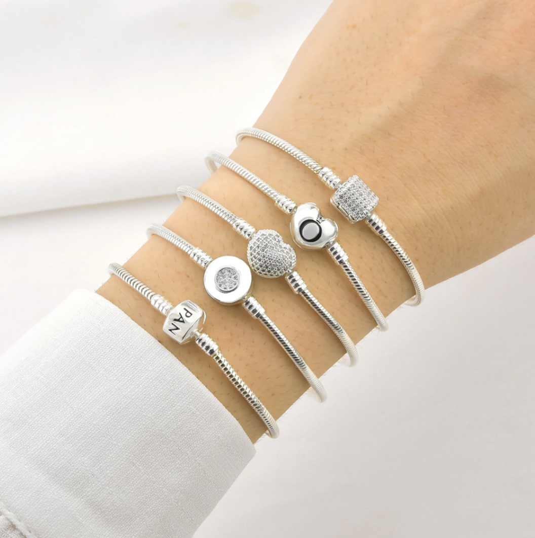 Pulseira Life Coração Liso 2.4mm
