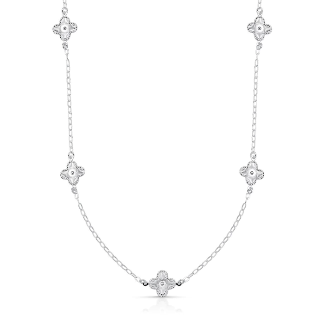 Choker 5 Trevos Martelado