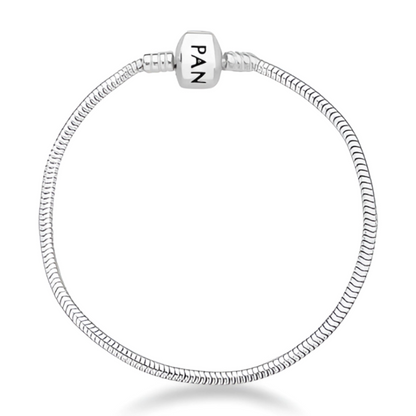 Pulseira Life Quadrada Liso 2.4MM