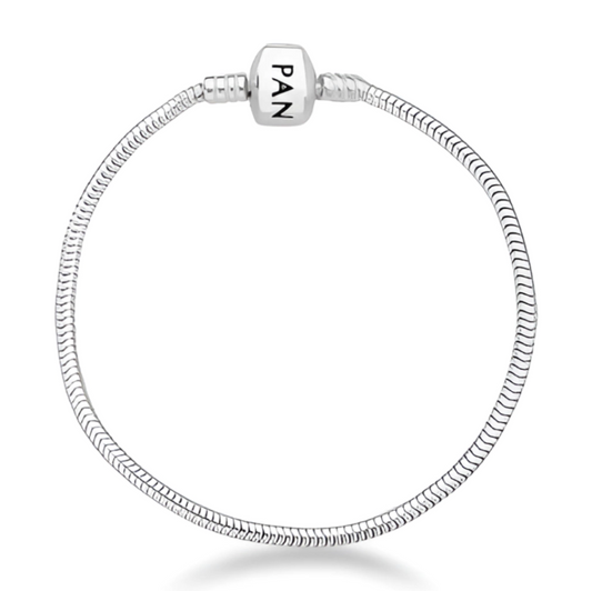 Pulseira Life Quadrada Liso 2.4MM