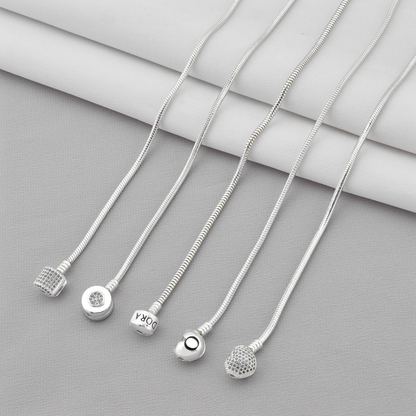 Pulseira Life Quadrada Liso 2.4MM