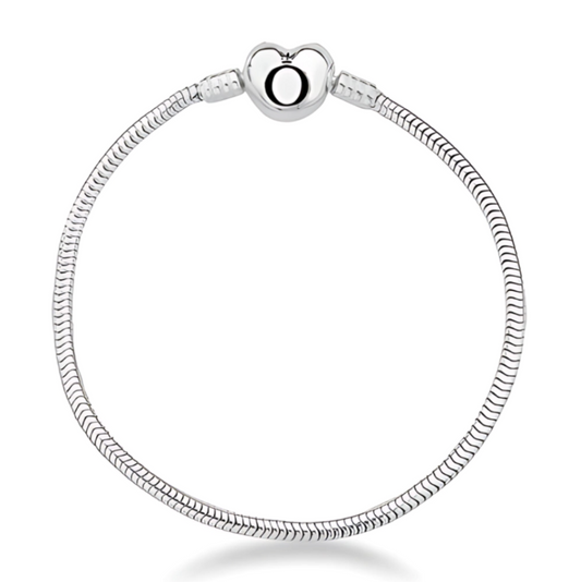 Pulseira Life Coração Liso 2.4mm