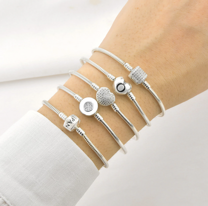 Pulseira Life Redondo Cravejado 2.4MM