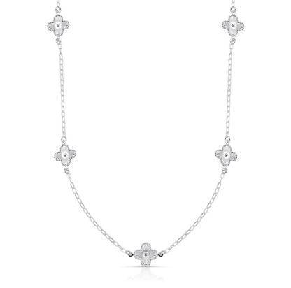 Choker 5 Trevos Martelado